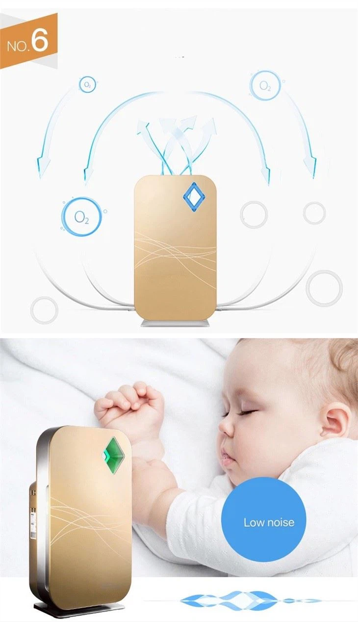 BK-01 Elegant Design Home Air Purifier