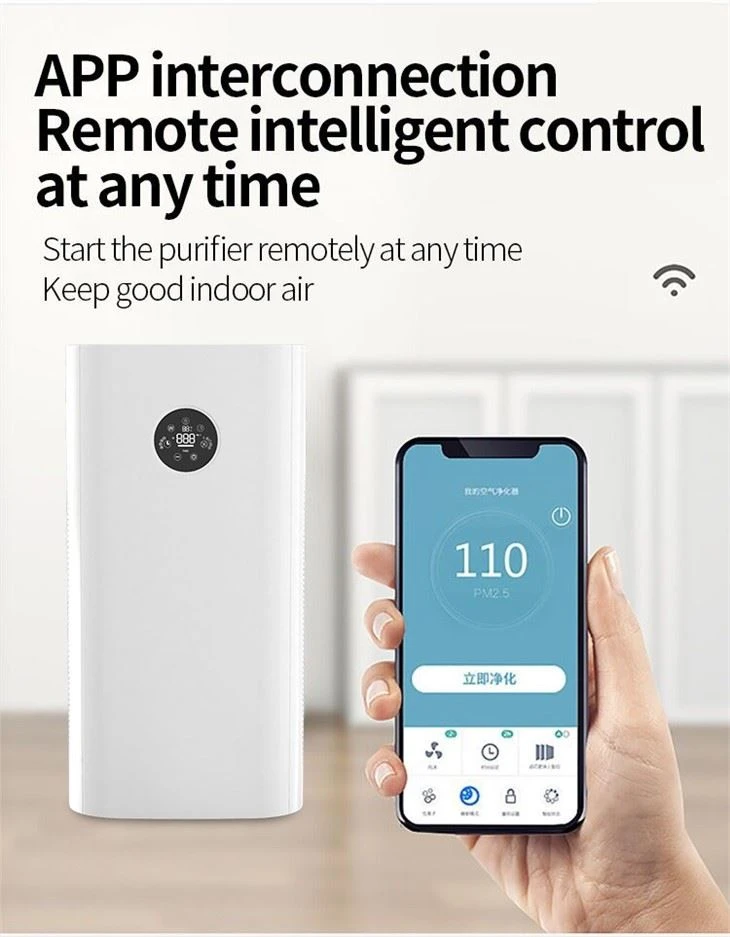 BKJ-90 Smart Large Air Purifier For Family Use
