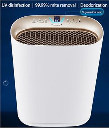 Hidlydd Purifier Aer Actifedig Swyddfa Ystafell Wely Cartref BKJ-300 Ynni Effeithlon