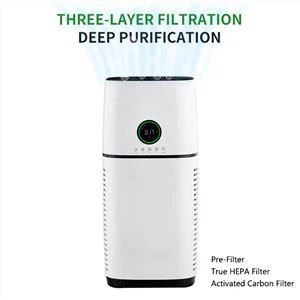 BKJ-50 Swyddogaeth Amserydd Anion Air Purifier