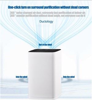 Purifier Aer Cartref Gwerthu Poeth Gyda Hidlo HEPA Tsieina
