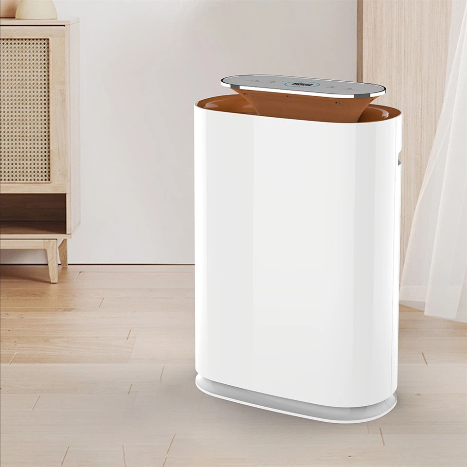 BKJ-300A 4 Fan Cyflymder Cartref Purifier Aer Gyda Arddangosfa PM2.5